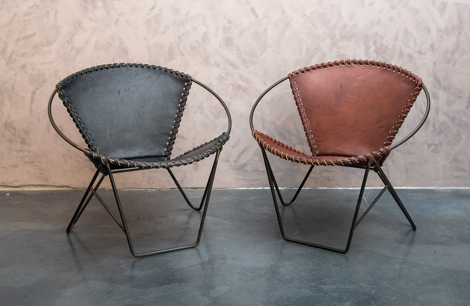 fauteuil en cuir collection espagnole Sol & Luna